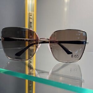 Vogue Women's Gold Sunglasses